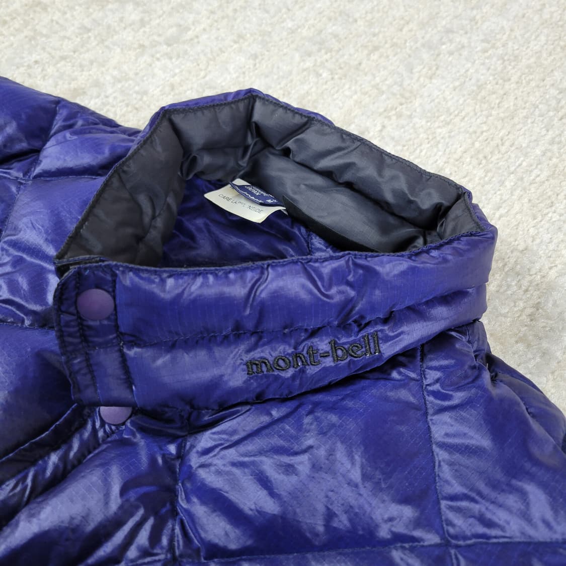 10s 몽벨 퀄팅 라이프 경량패딩 퍼플 상품이미지2