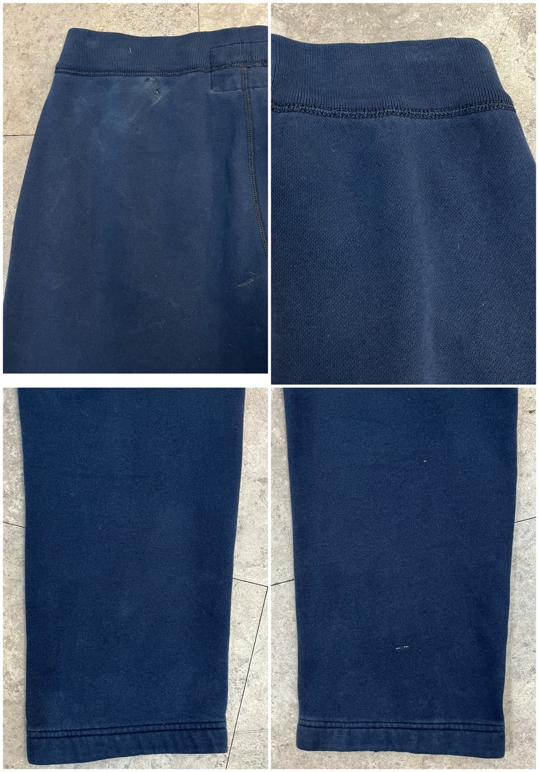 아베크롬비 기모 스웻 팬츠 네이비 S #csz4063 상품이미지9