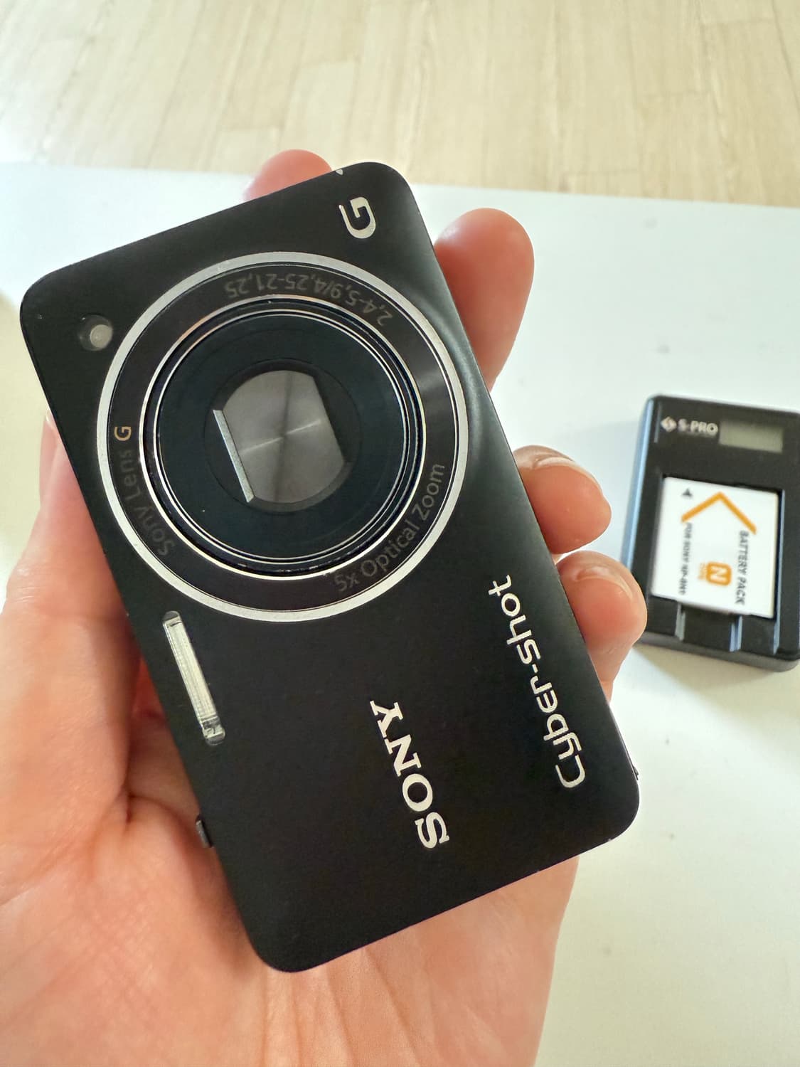 빈티지 디카 소니 사이버샷 dsc-wx5 판매 상품이미지2
