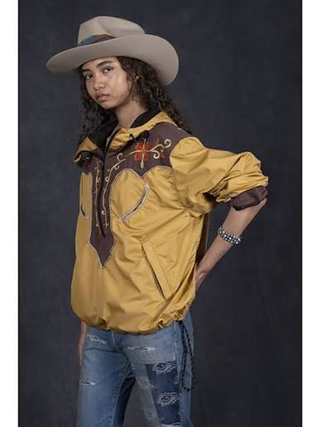 캐피탈 폴리태피터 투톤 테네시 캑터스 플라워 파카 3 상품이미지1