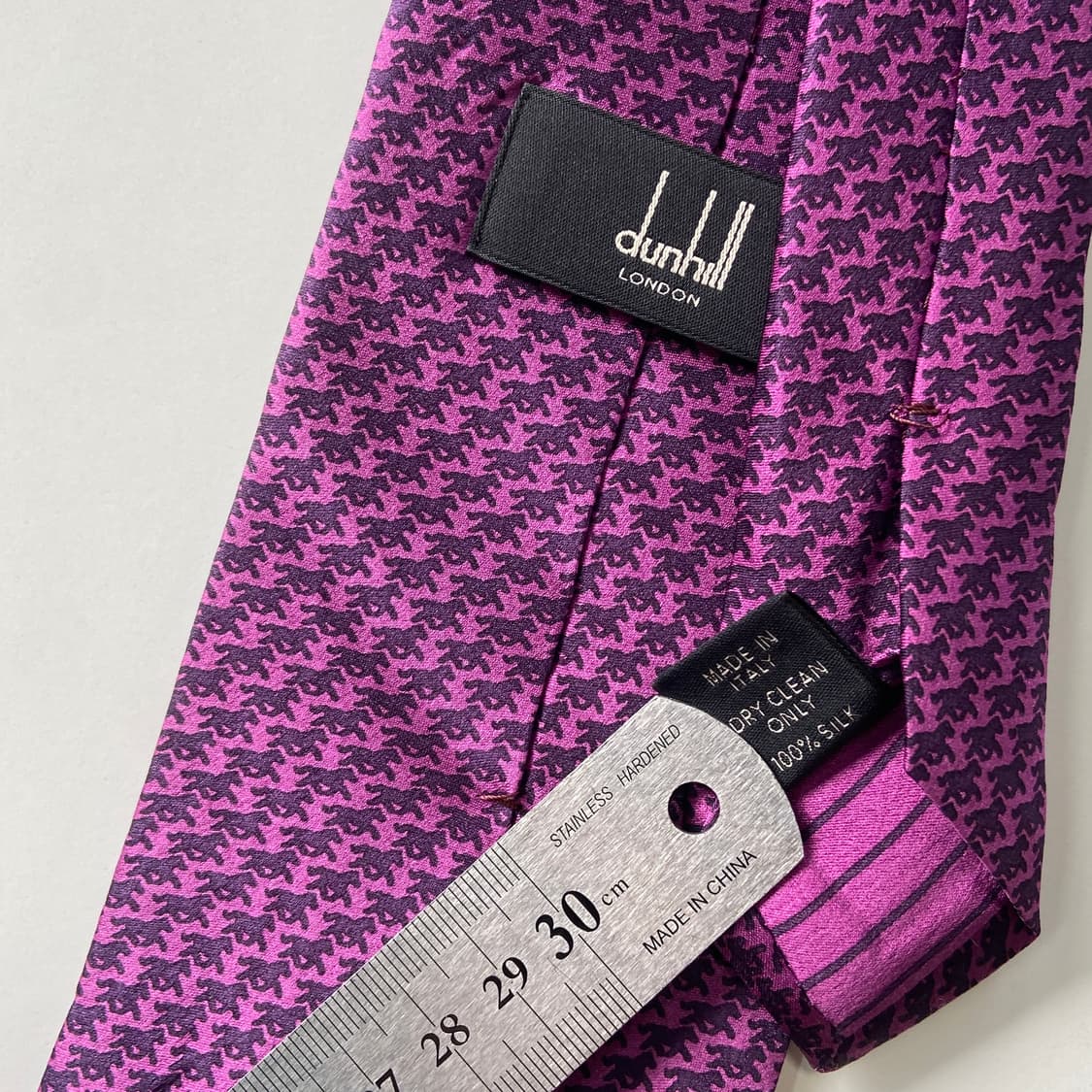 최상급 던힐(dunhill) 명품 정품 넥타이 상품이미지5