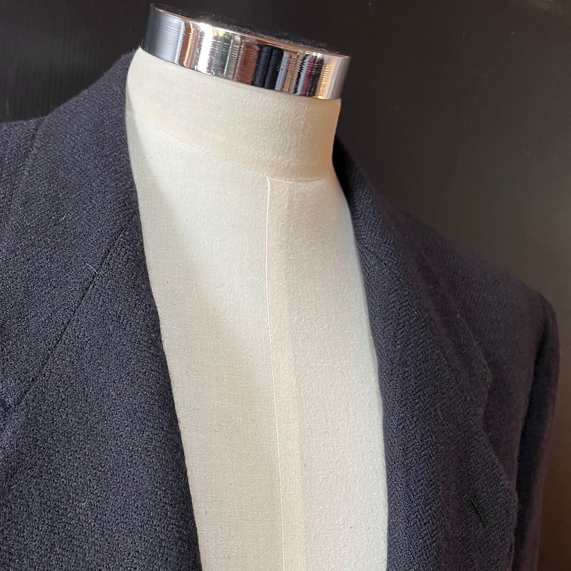 아르마니 꼴레지오니 브러시드 울 테일러드 자켓 상품이미지3