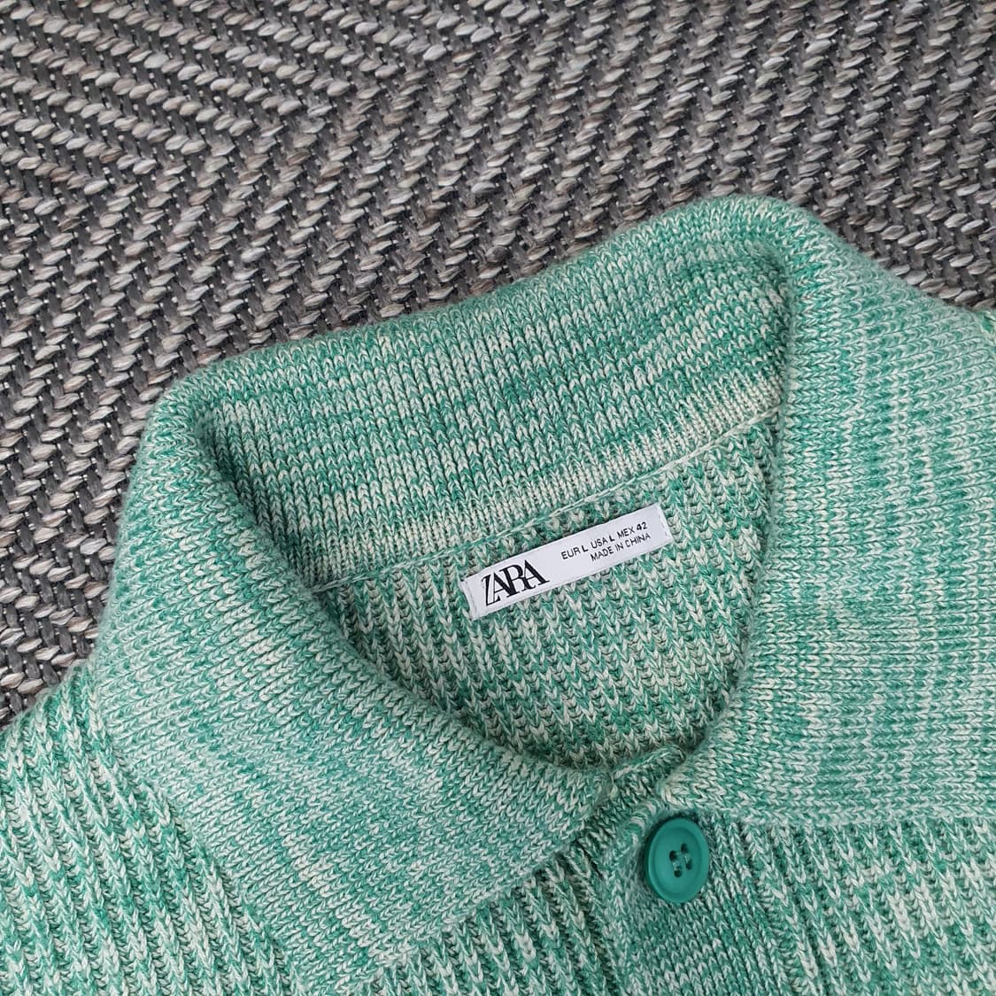 자라 추동 긴소매 니트 카라티 남자105 상품이미지2