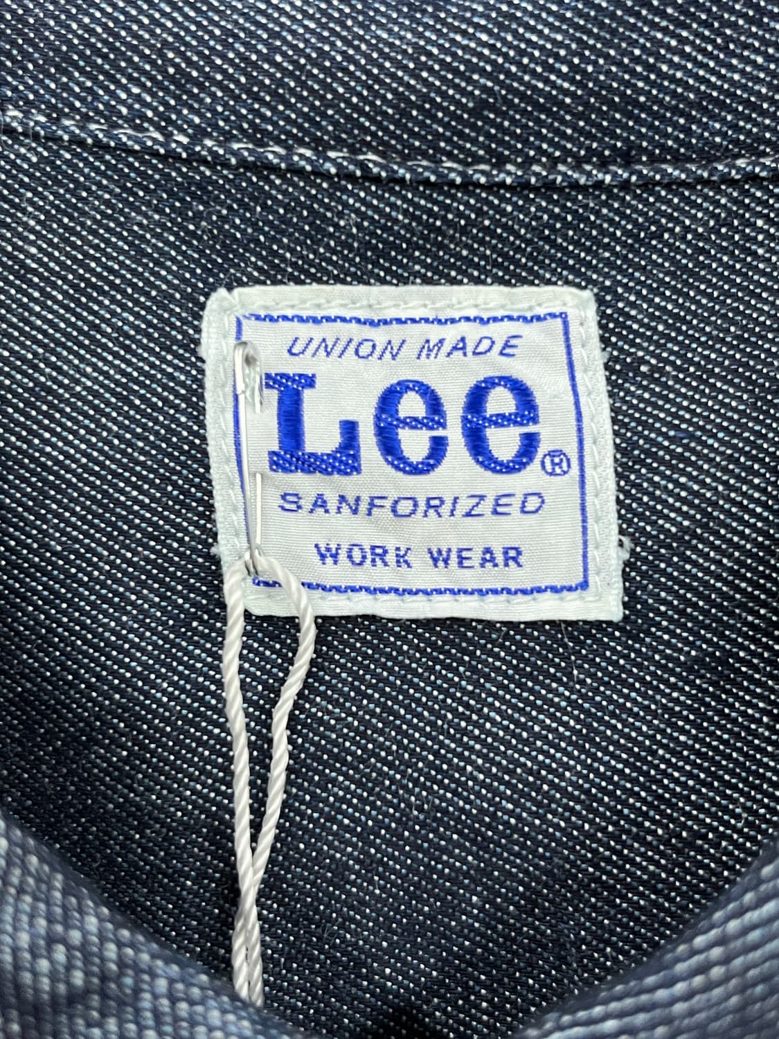 LEE 워크 데님 셔츠(데드스탁) 상품이미지9