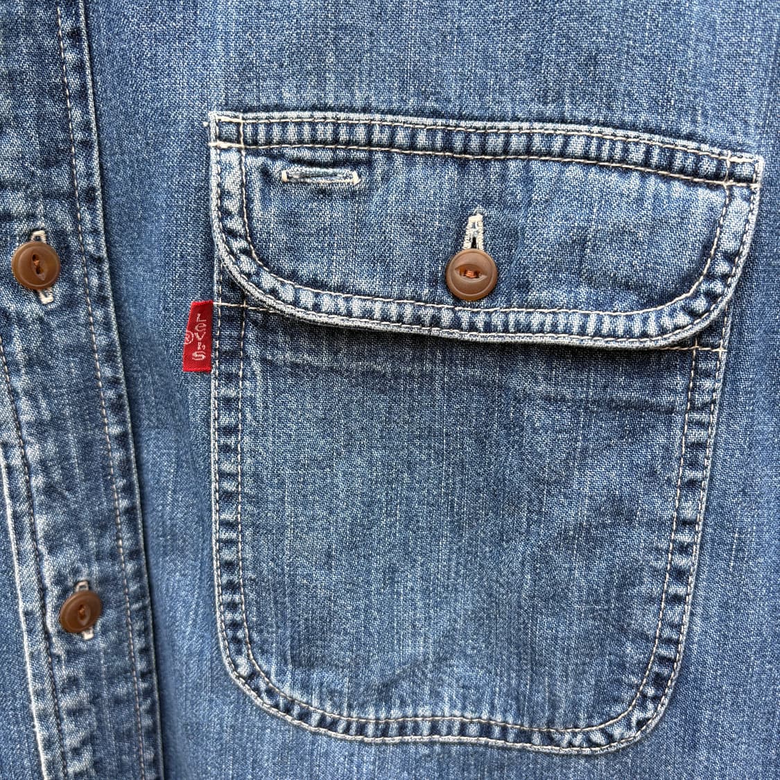 Levi’s 90s 리바이스 데님 셔츠 상품이미지5