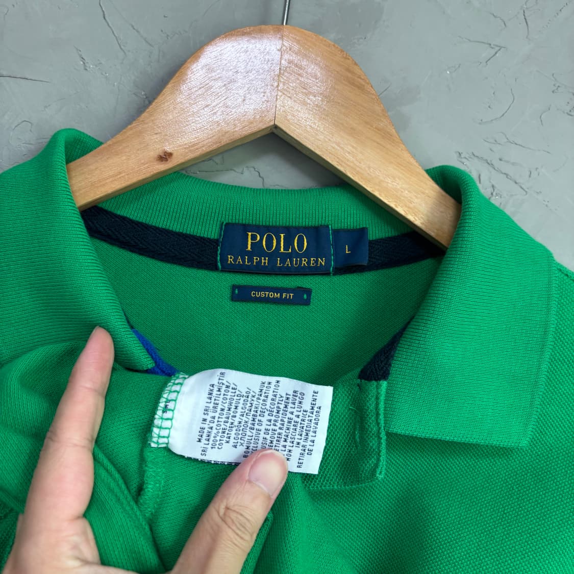 폴로 랄프로렌 빅포니 카라티 그린 상품이미지3