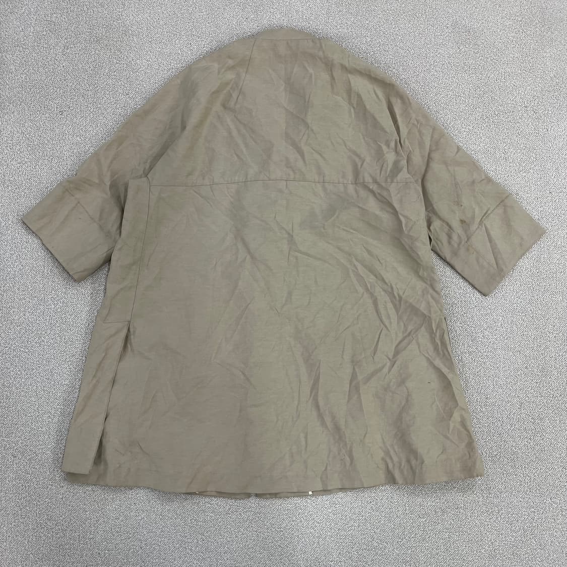 82 한섬 시스템 린넨 하프 자켓 0213M 상품이미지4