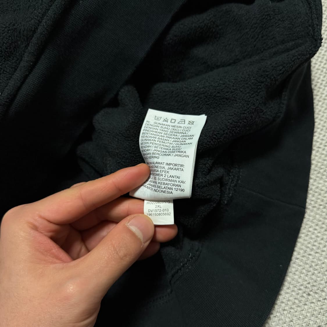 에어조던 플리스 후드티 상품이미지4