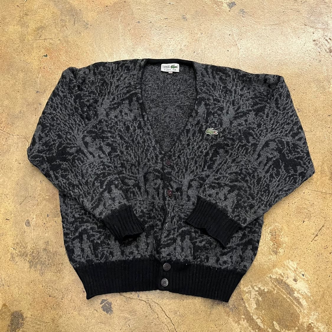 [정품/100] 라코스테 빈티지 가디건 b19 상품이미지3
