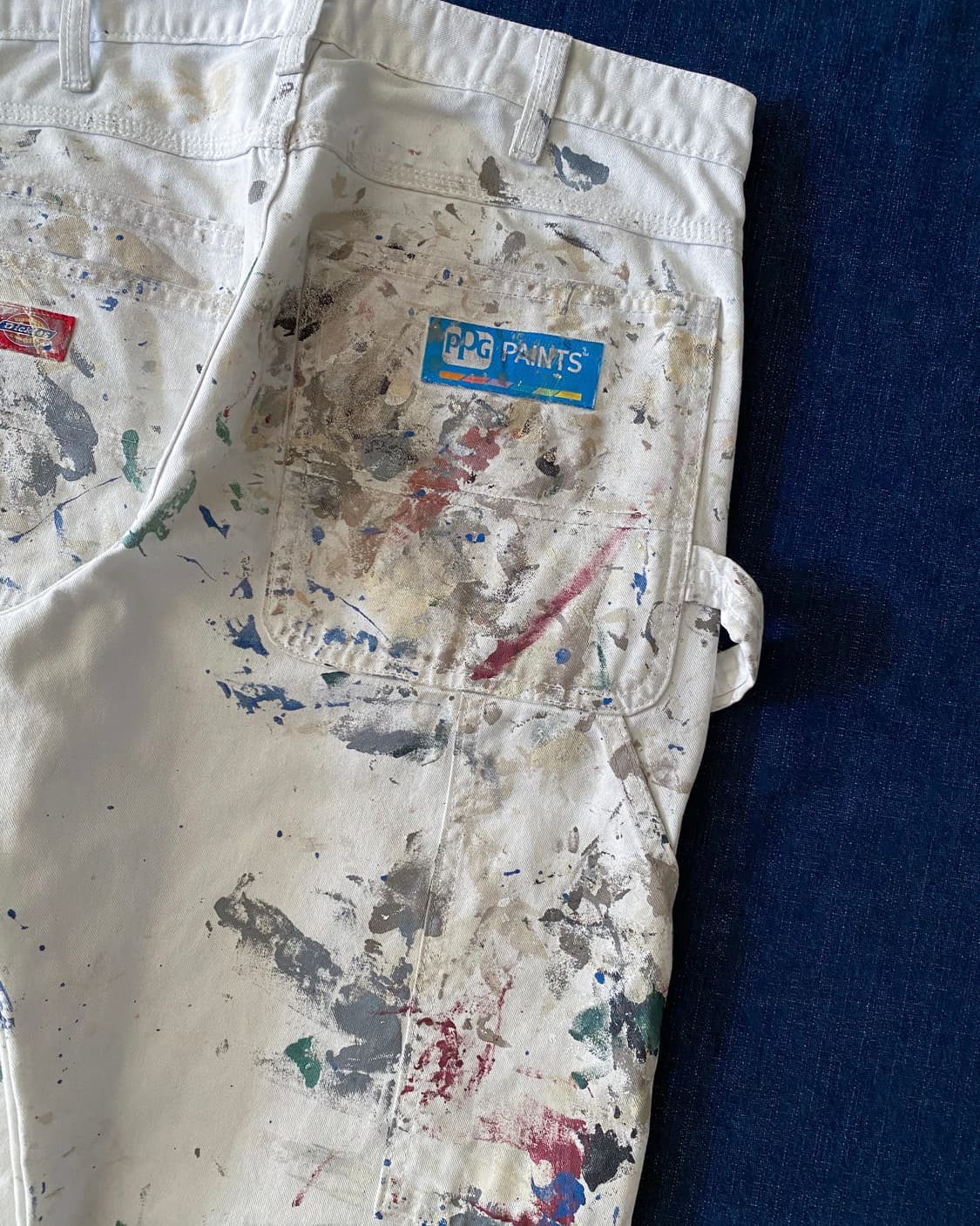 디키즈 화이트 카펜터 페인터 워크 팬츠 YC-027 상품이미지8