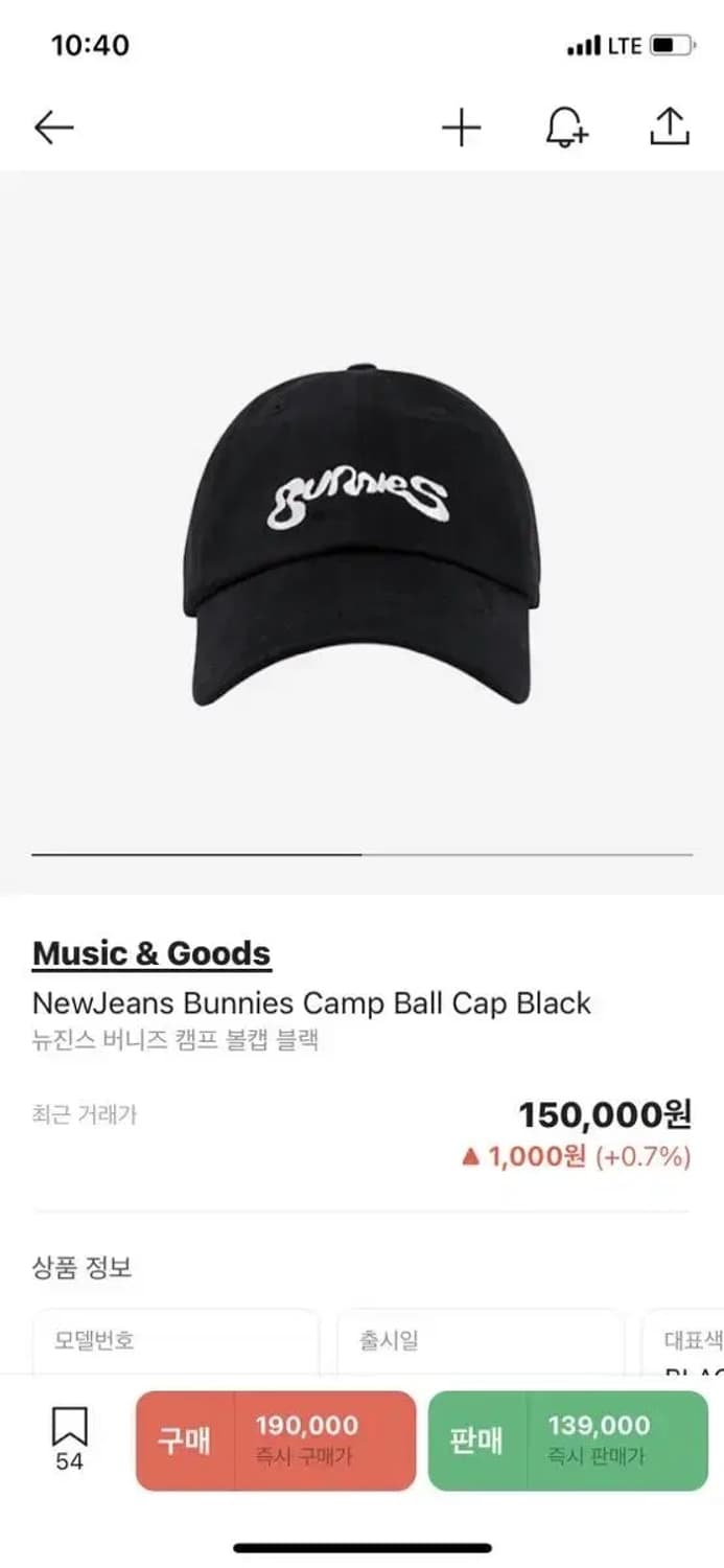 (ONE SIZE) 어도어 ADOR 뉴진스 NewJeans 버니즈 볼캡 상품이미지2