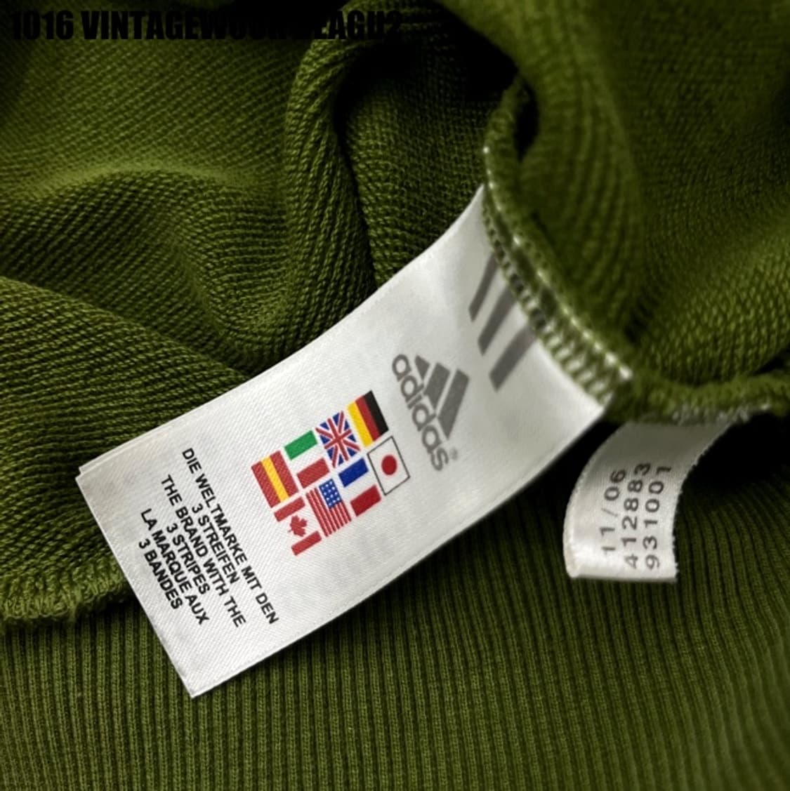 아디다스 후드집업 L 상품이미지5