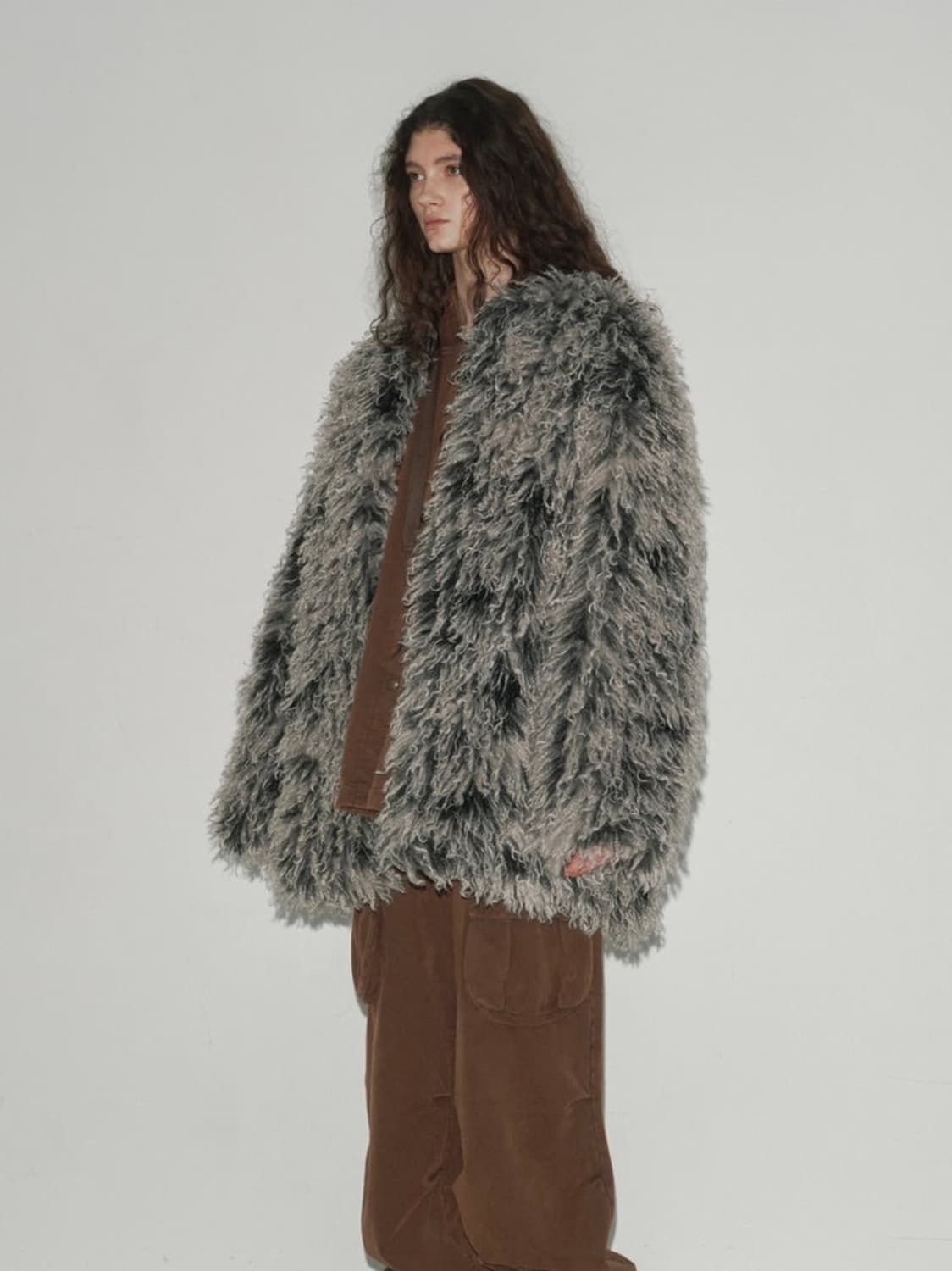 seo 에스이오 퍼자켓 fur jacket 상품이미지2