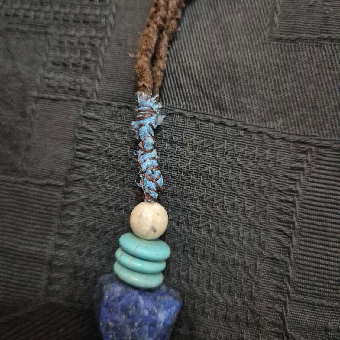 왼-아마조나이트 오-라피스라줄리 열쇠고리 상품이미지6