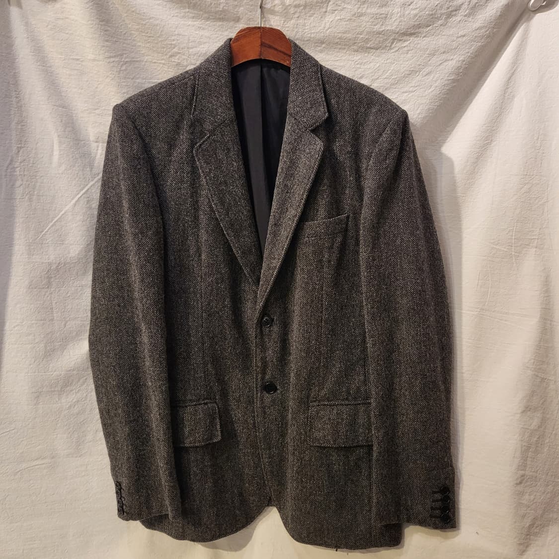 CP Company 씨피컴퍼니 헤링본 울 블레이저 자켓 상품이미지1