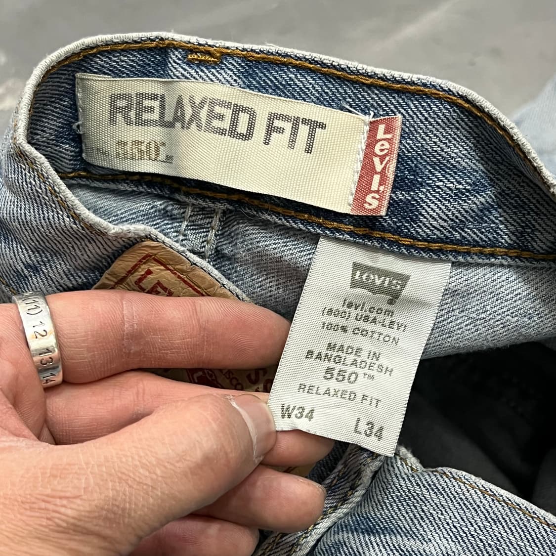  리바이스 550 데님 팬츠 y15233 상품이미지7