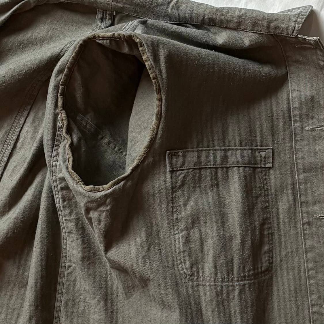 [48/95-97] 70s 독일 오리지널 HBT 워크자켓 상품이미지7