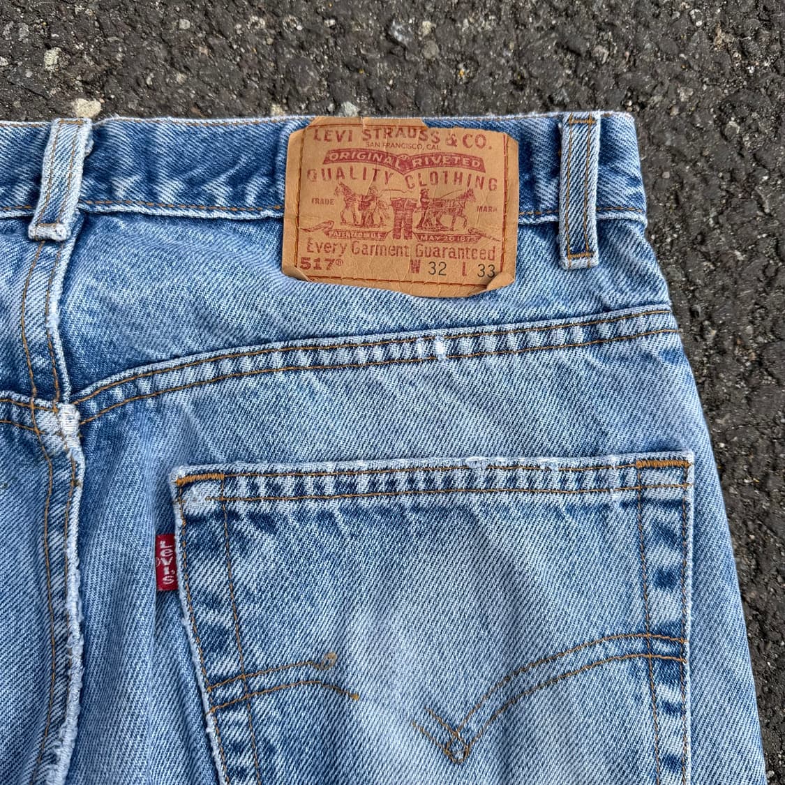 00s USA 빈티지 리바이스 517 부츠컷 상품이미지8