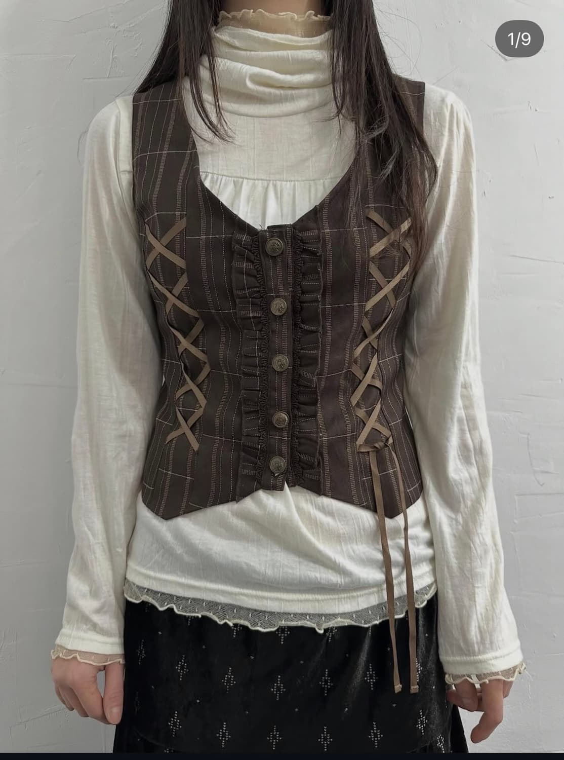 clef de sol lace detail longsleeve 상품이미지2