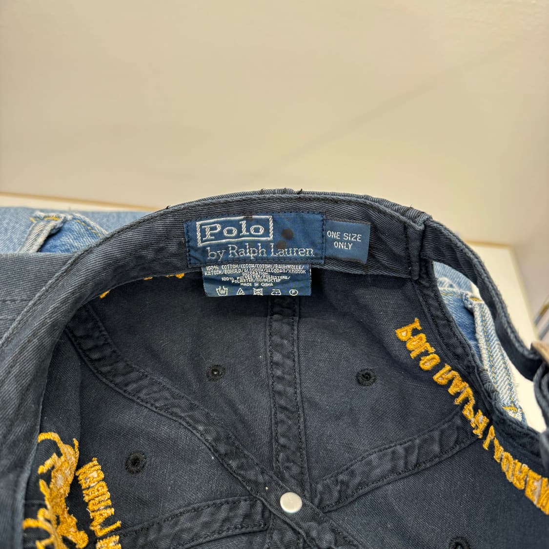 랄프로렌 폴로 블리커 뉴욕 빈티지 캡   상품이미지7