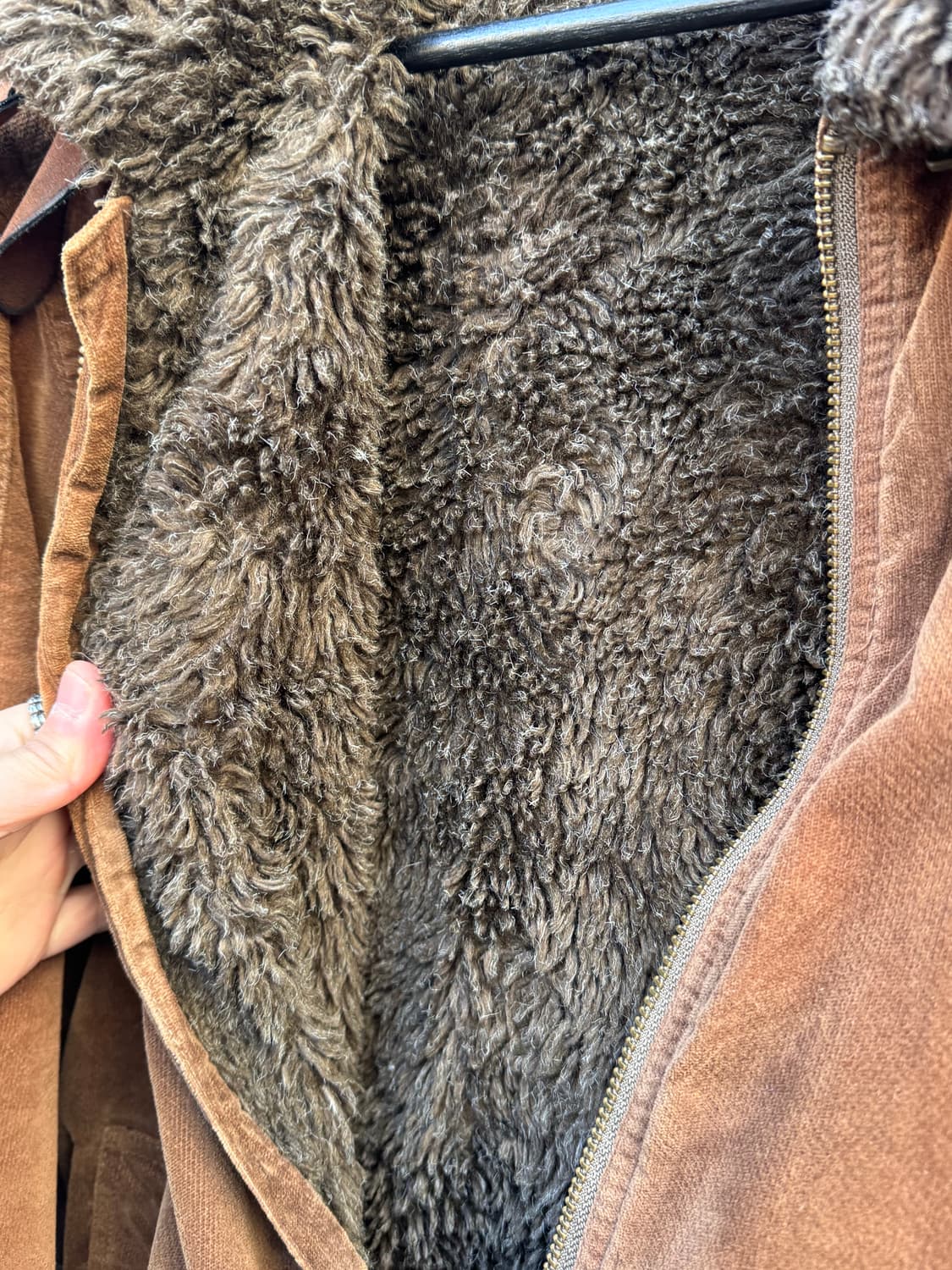 Carter's 보아 퍼 코듀로이 바이커 자켓  상품이미지5