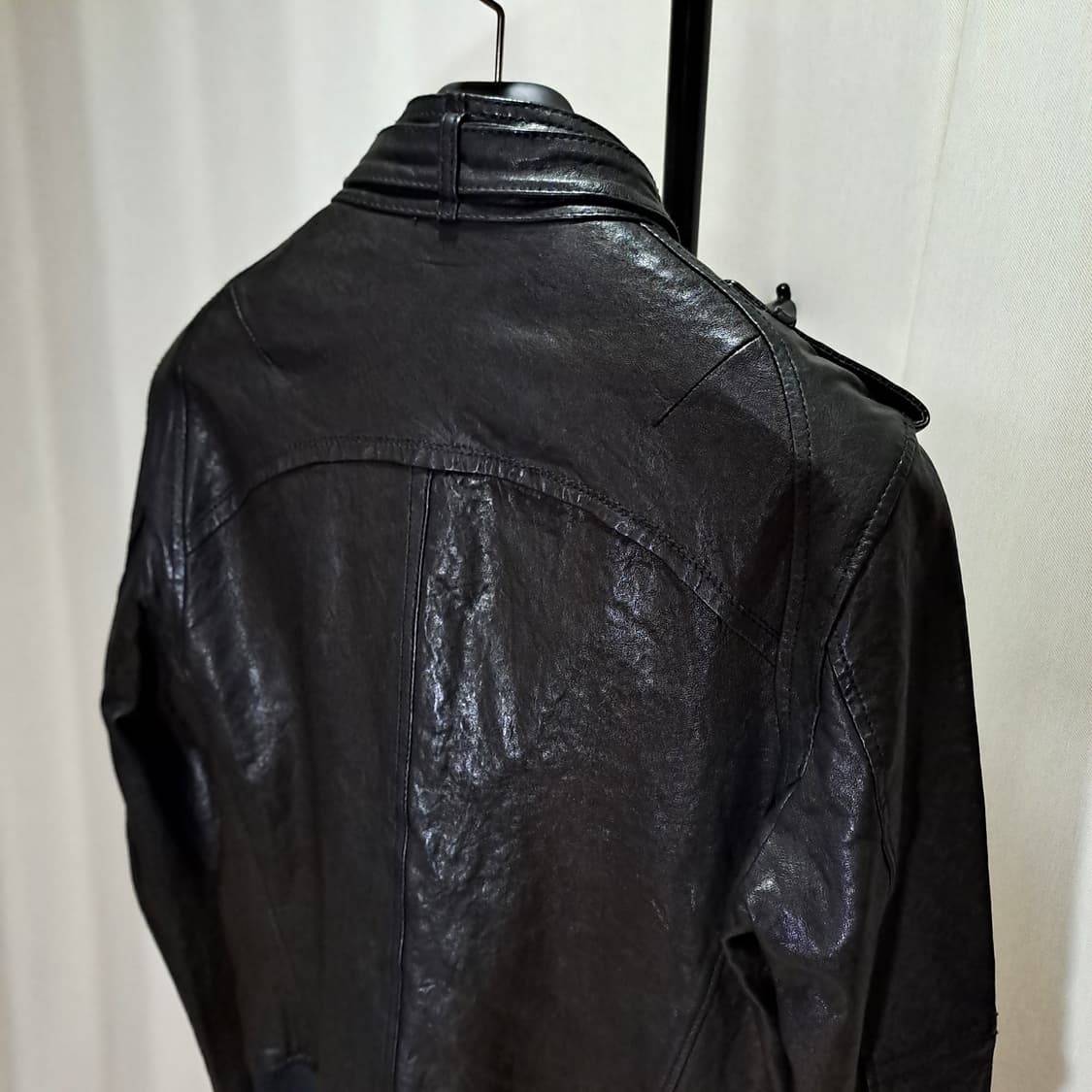 (택포) 엘록 램스킨 블루종 자켓 M B700 상품이미지6