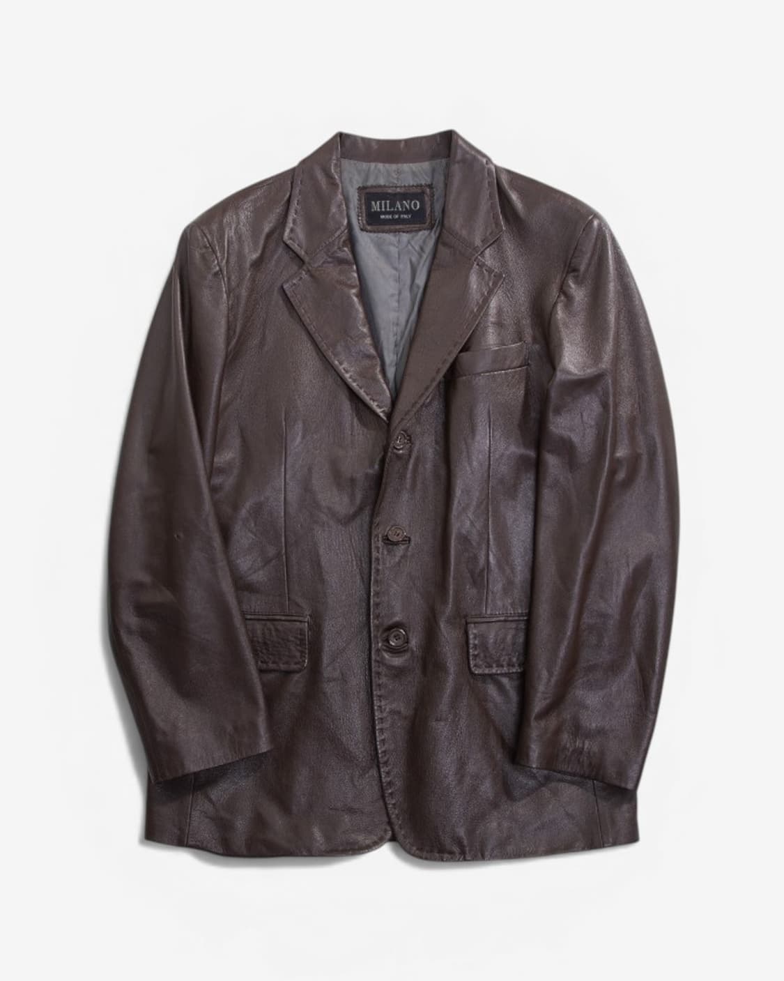 Milano faux leather blazer 상품이미지1