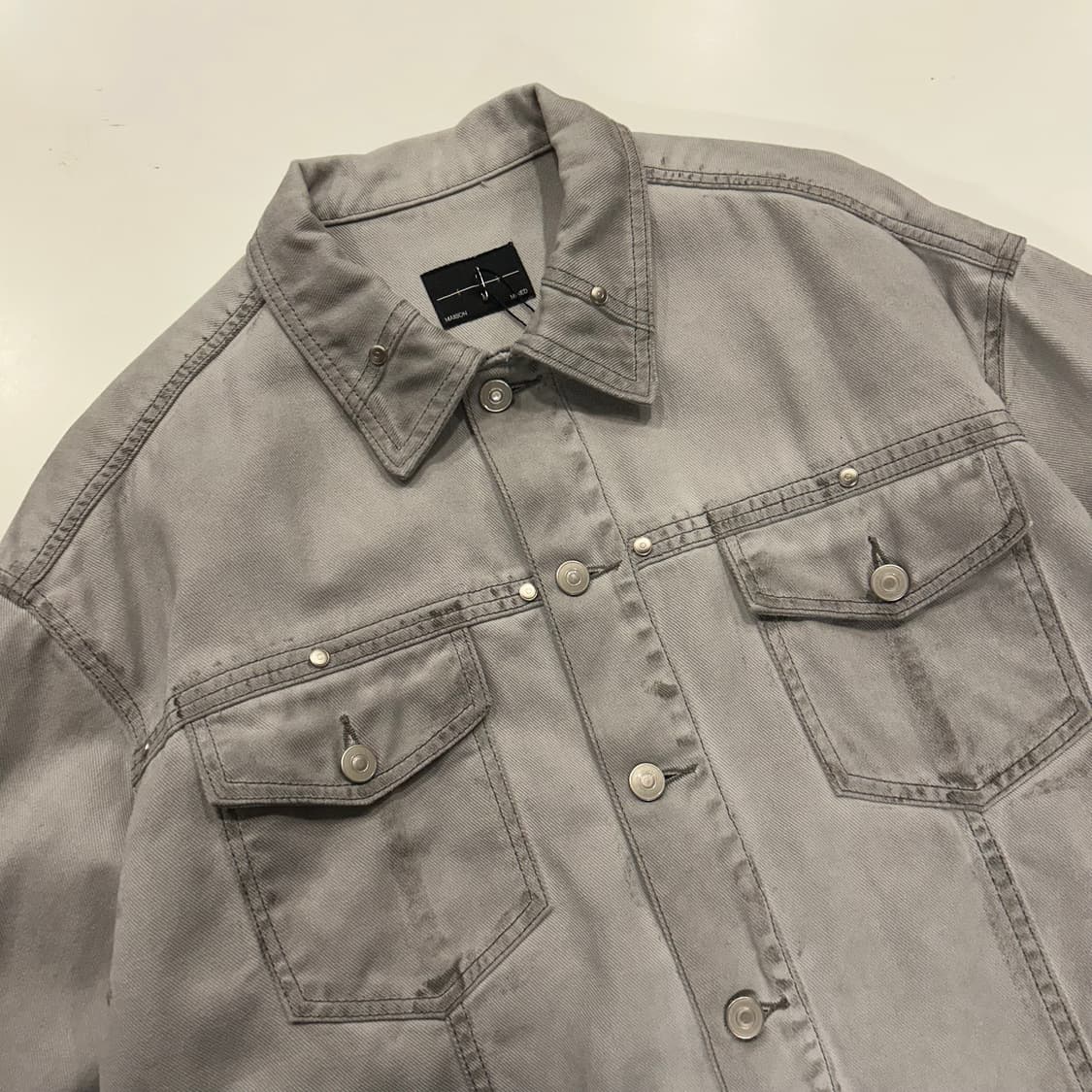 [M] 메종미네드 MAISON MINED 데님 자켓 B166 상품이미지3