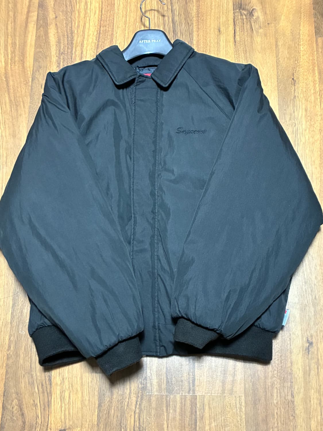 슈프림 피스 워크 자켓 black, m 상품이미지3