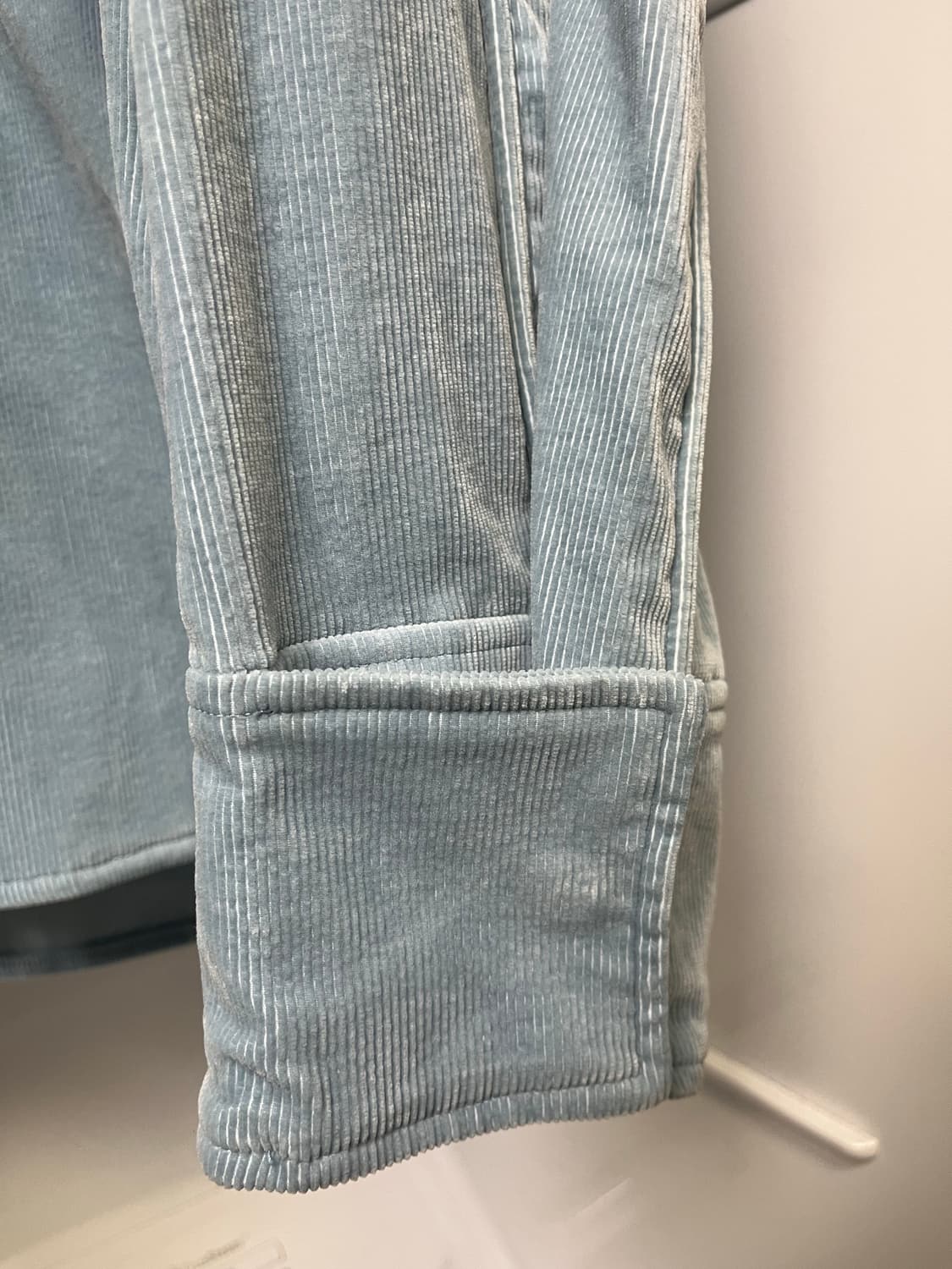 우영미 블루 코듀로이 점퍼 48사이즈 상품이미지4