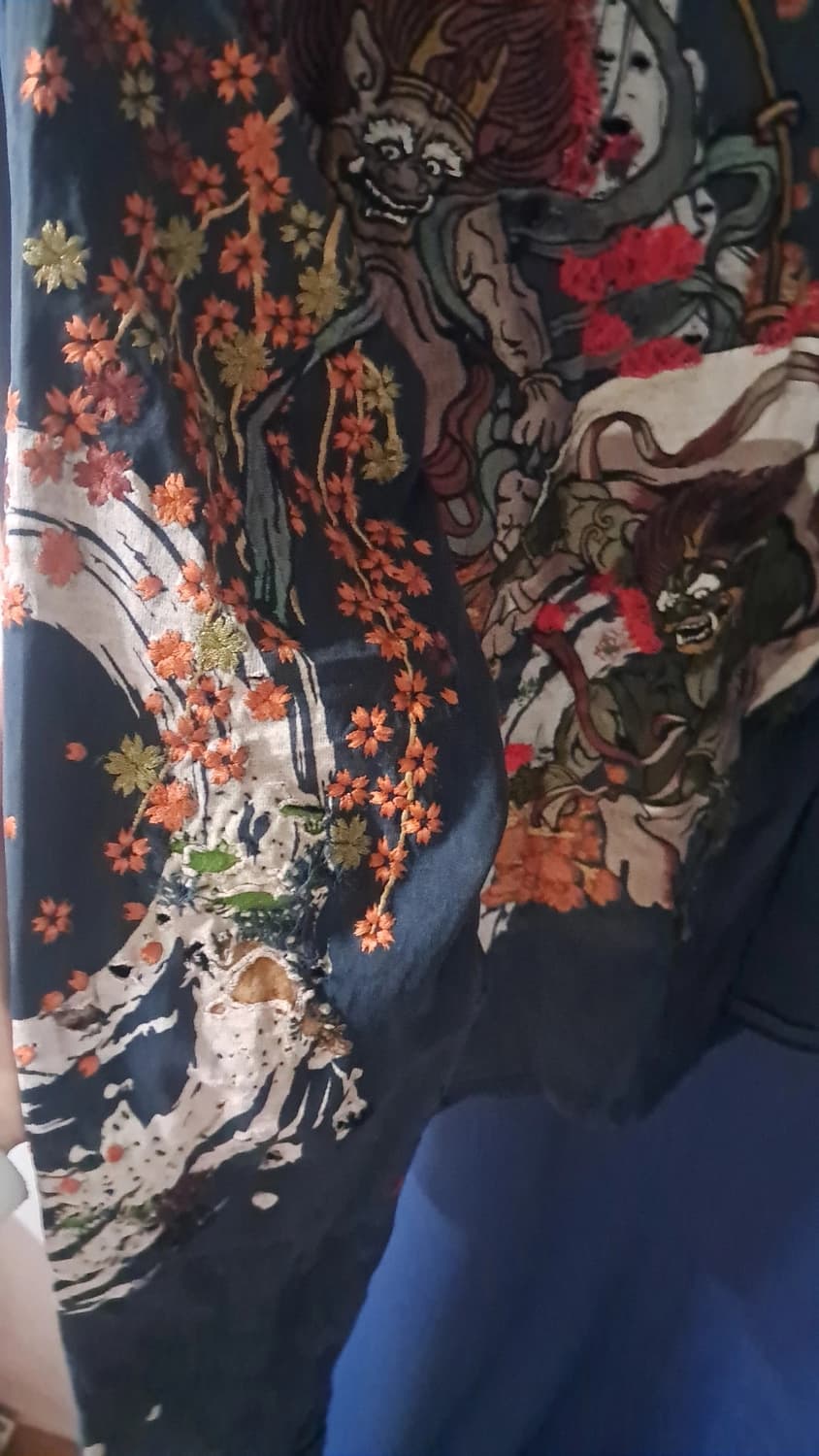 야쿠자풍 긴팔티 상품이미지4