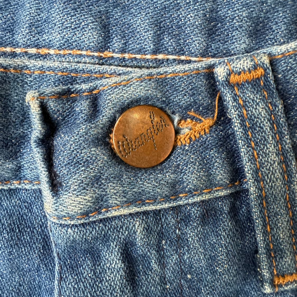 80s 랭글러 스트레이트핏 데님팬츠 상품이미지5