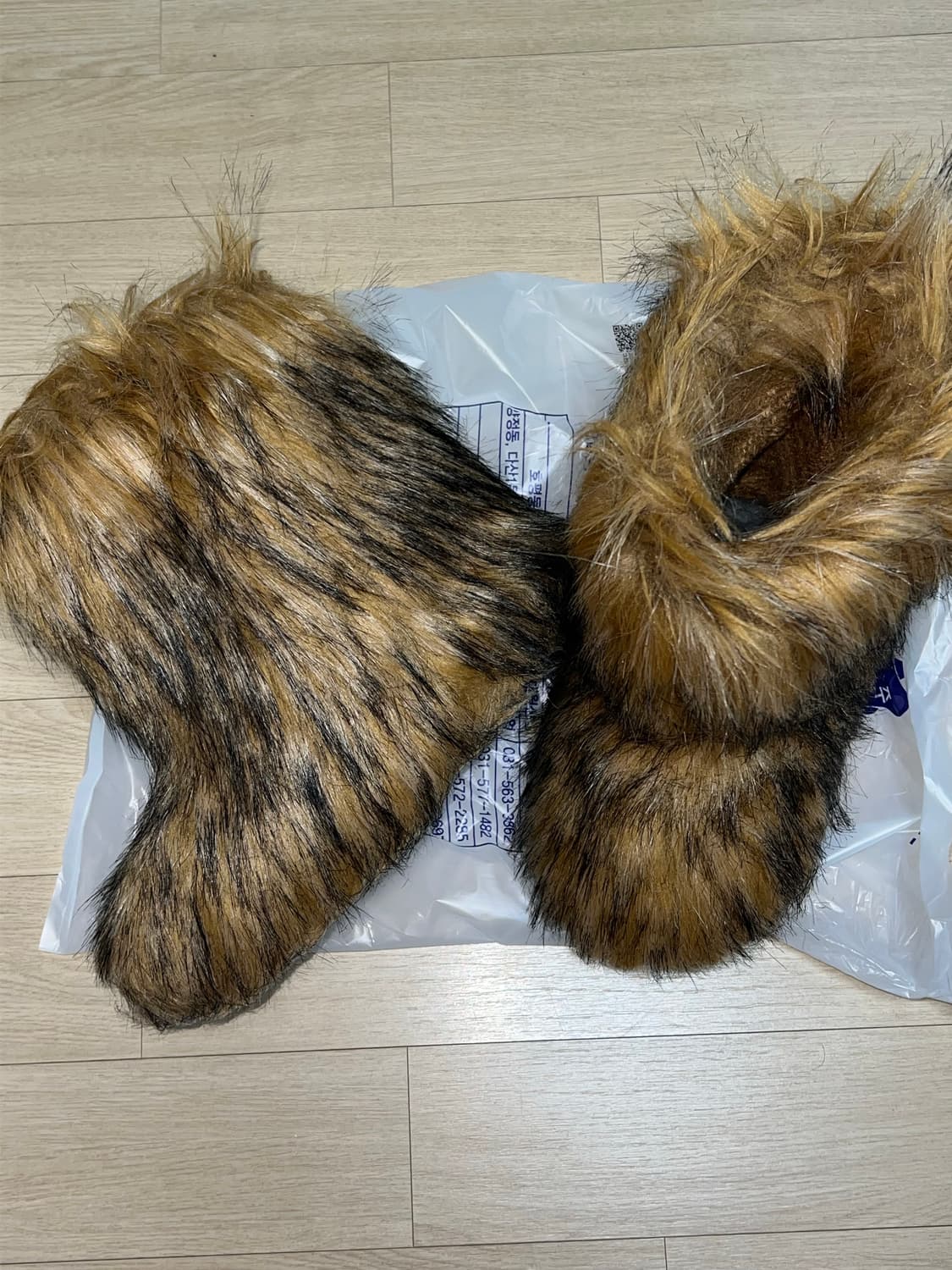 (250)털신발팔아요 상품이미지2