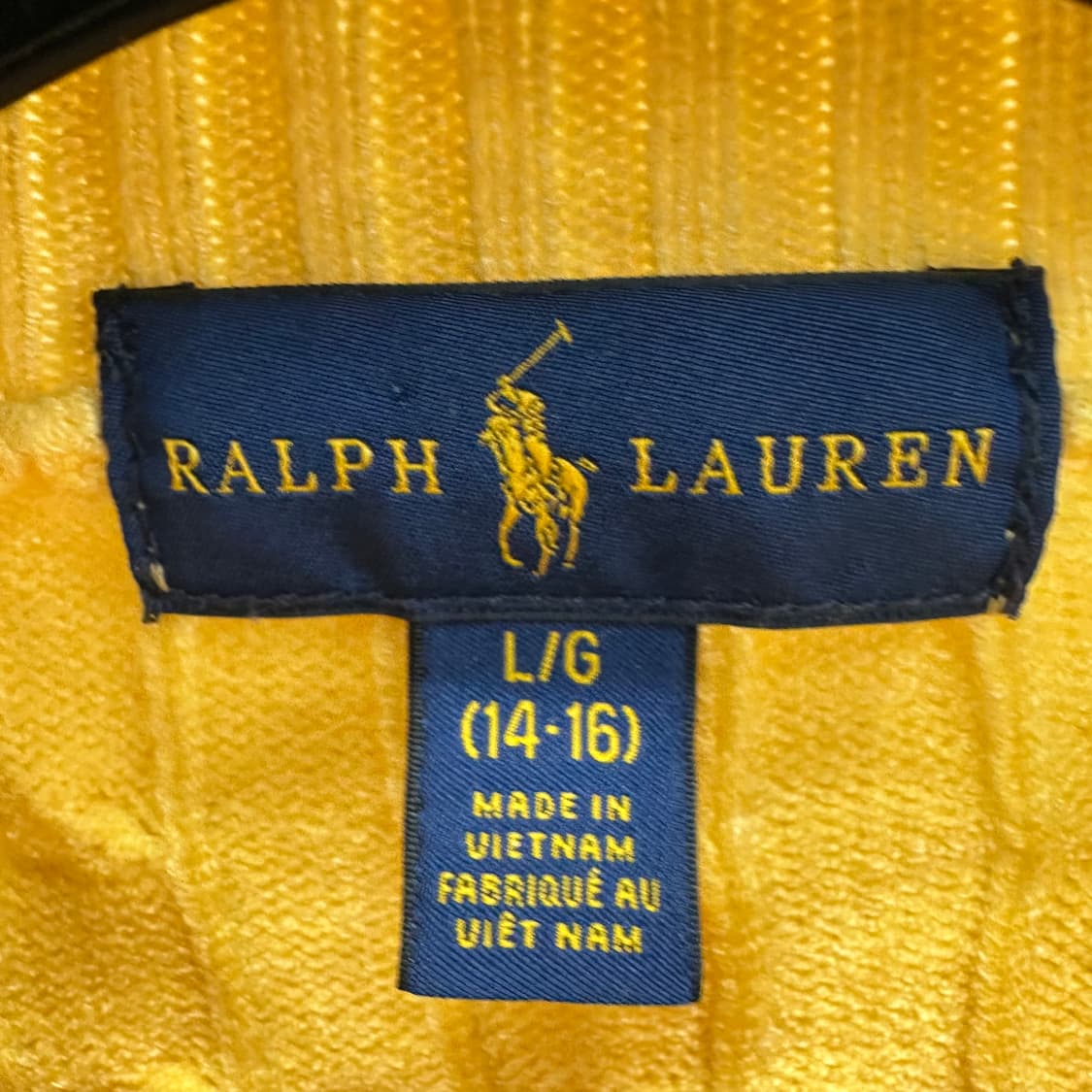 90 폴로 랄프로렌 여자 꽈배기 니트 상품이미지3