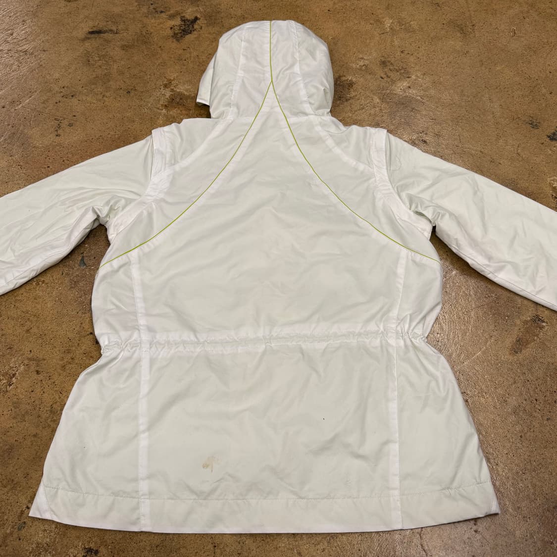 [정품/S] 나이키 화이트 바람막이 후드집업 b8 상품이미지4