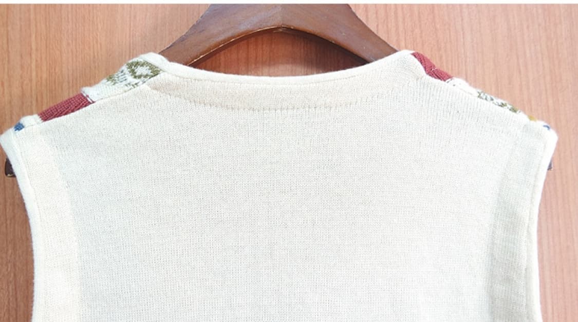  purely australian  울 니트 조끼 상품이미지7