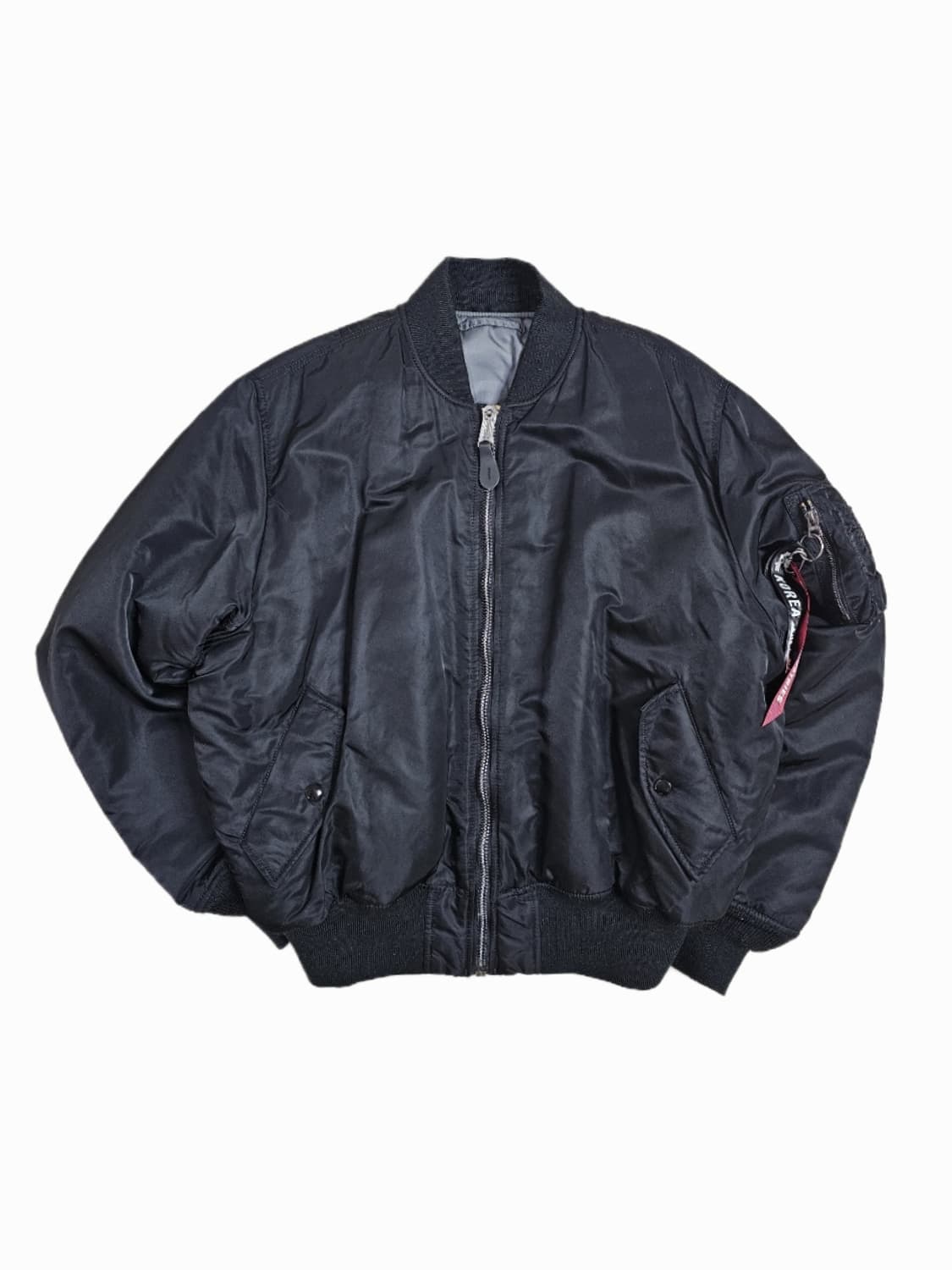 100(L)] 알파 인더스트리 리버시블 MA-1 항공점퍼 상품이미지1
