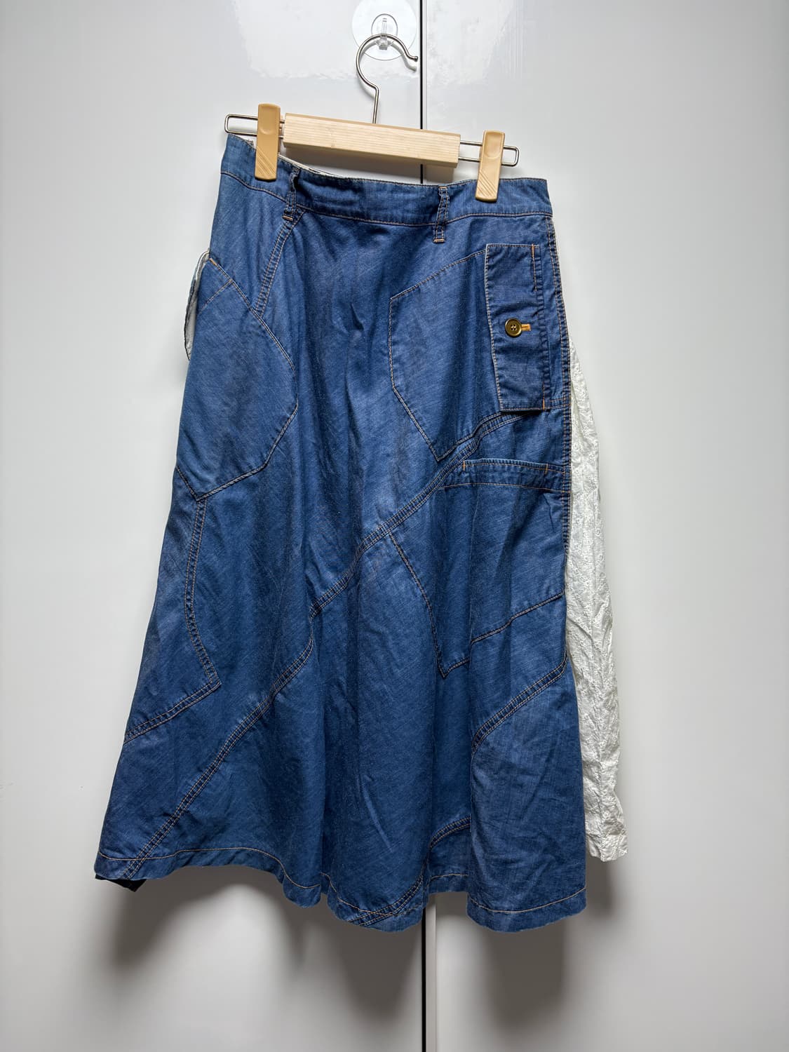 꼼데가르송 트리콧 데님스커트 상품이미지2