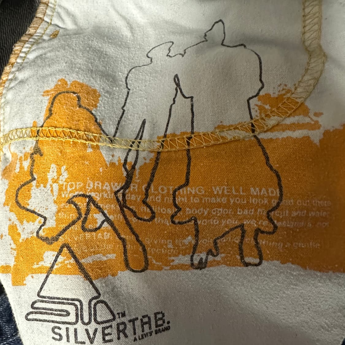 LEVI'S 00's silvertab denim pants 상품이미지4