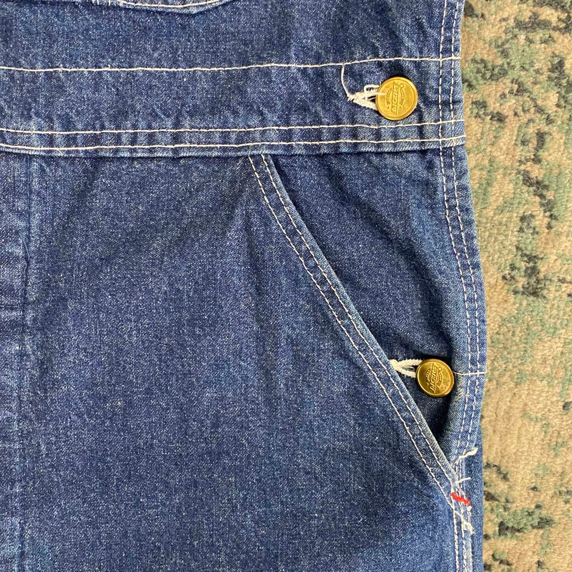 디키즈 진청 데님 오버롤 상품이미지5