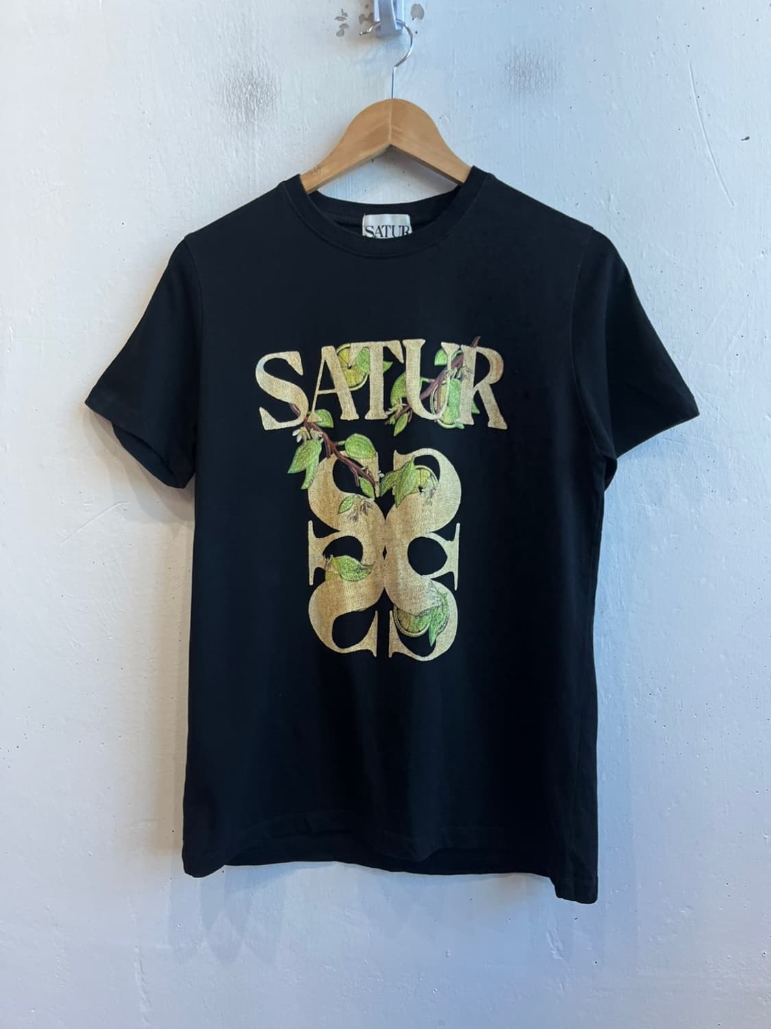 SATUR 세터 아페로 리프 반팔 티셔츠 상품이미지1