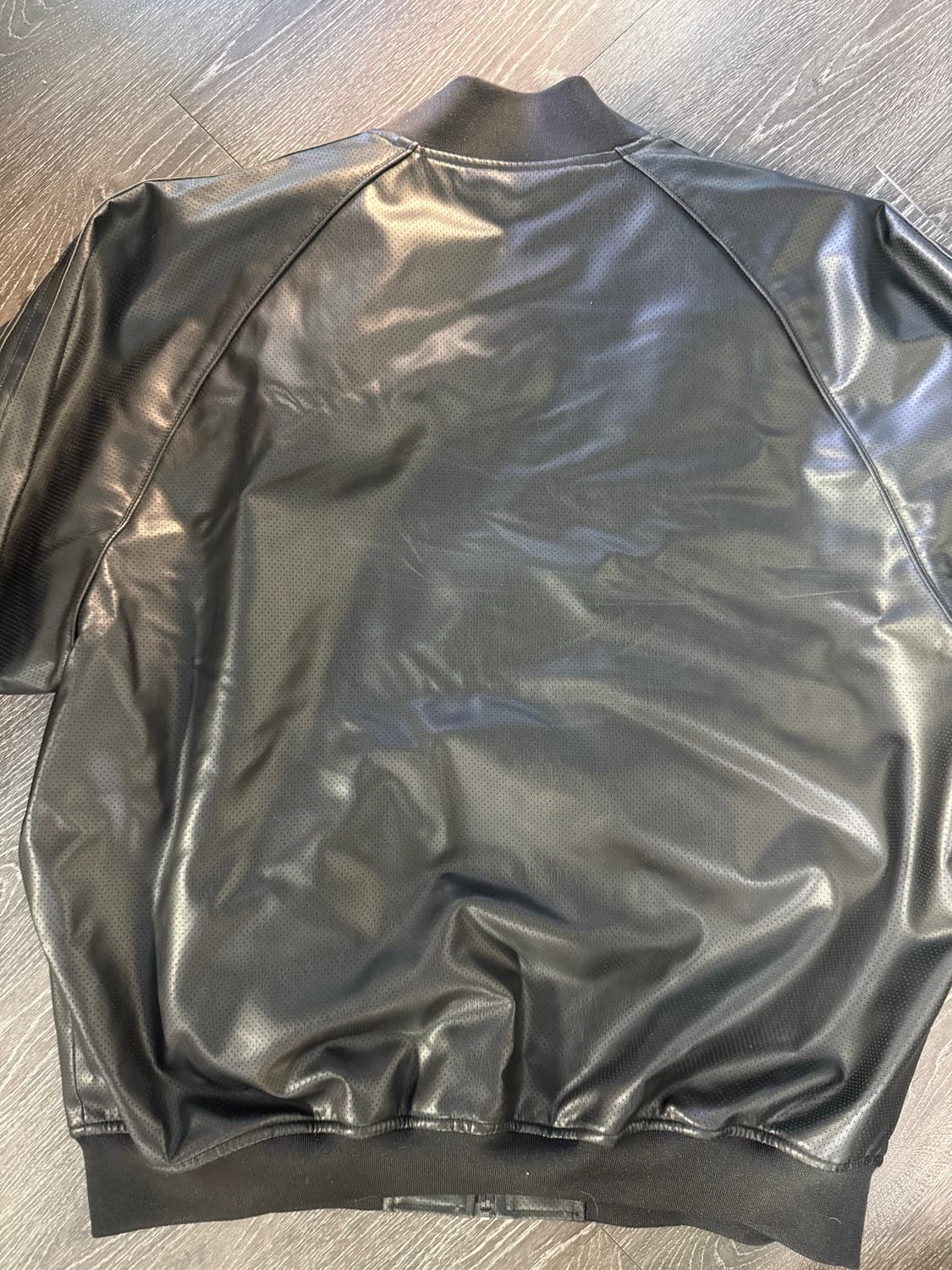 아디다스 재팬 sst 레더 자켓  상품이미지3