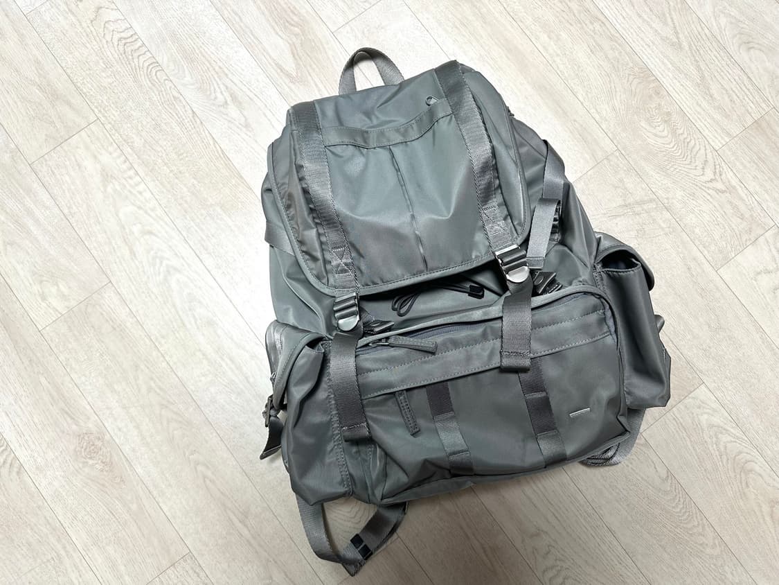월스와일무브먼트 밀트레인 럭색 백팩 실버 그레이 월와뭅 포터 상품이미지1