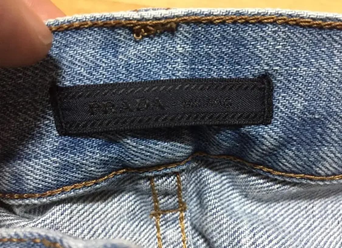 PRADA 프라다 타이트 핏 데님팬츠(코튼)29 사이즈 상품이미지4