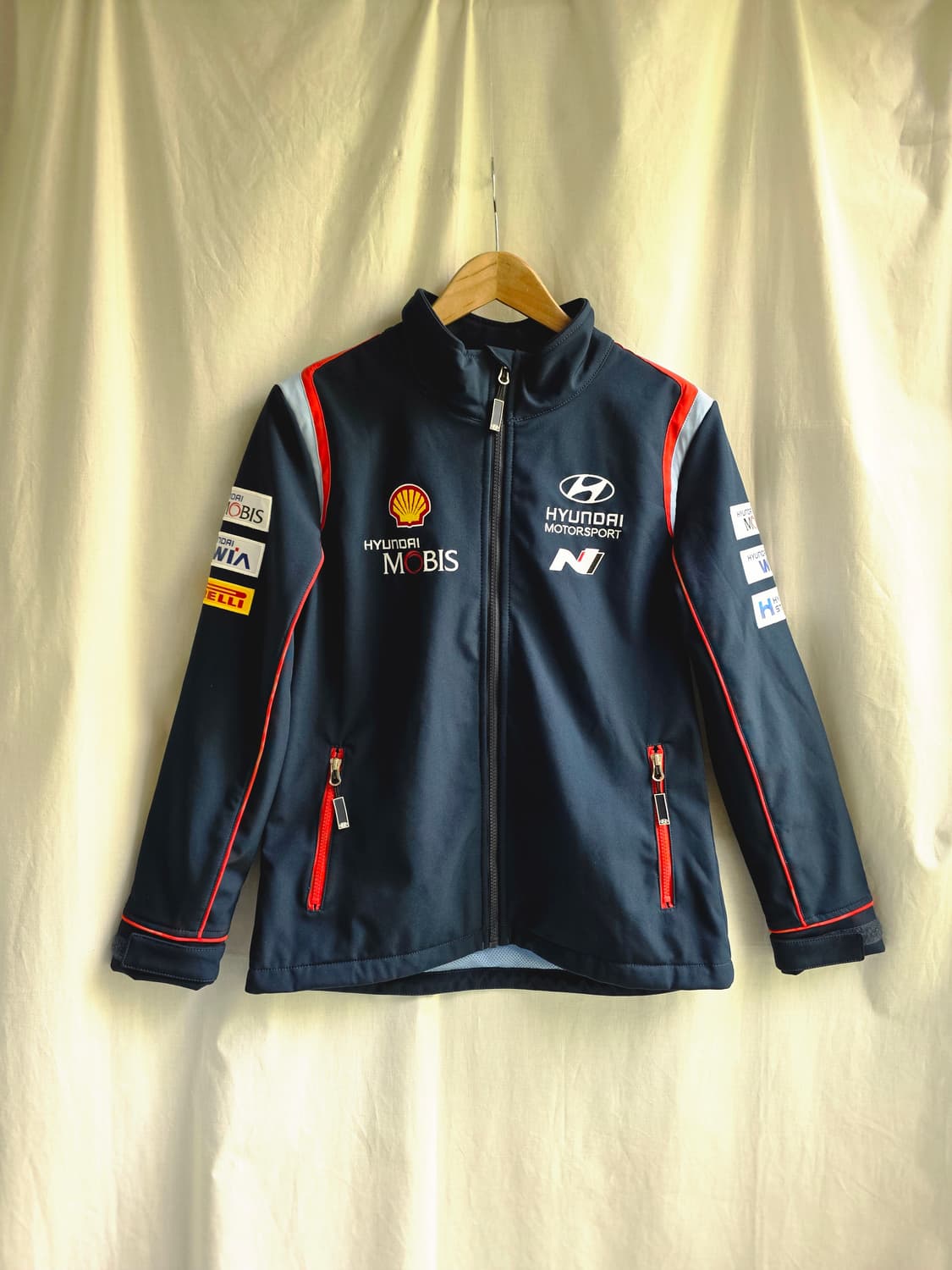 현대모터스포츠 WRC 소프트쉘 레이싱자켓/현대N 자켓 S 상품이미지2