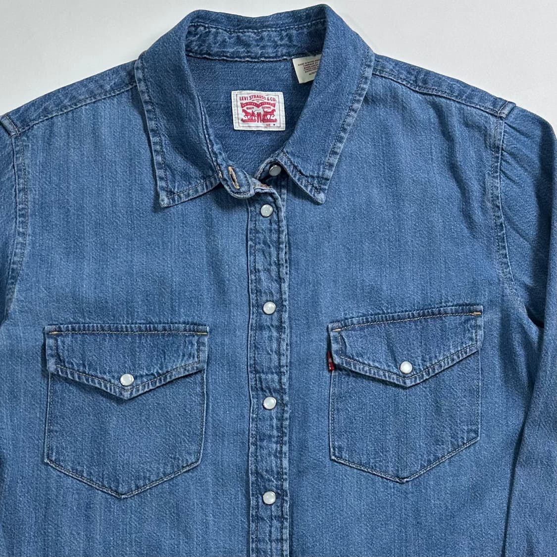리바이스 데님 웨스턴 셔츠 상품이미지2