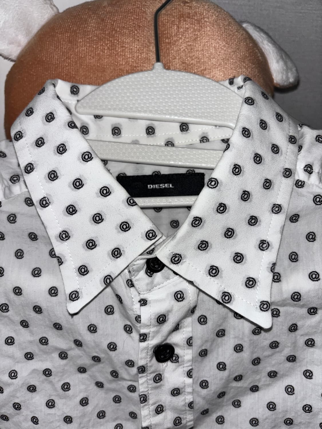 디젤 @패턴 도트 셔츠 상품이미지3