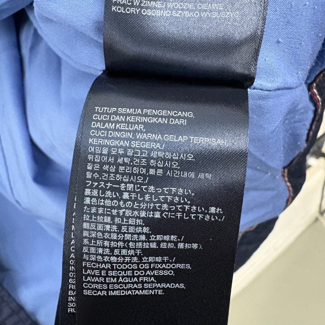 타미힐피거 네이비 퀼팅 패딩 여s 상품이미지8