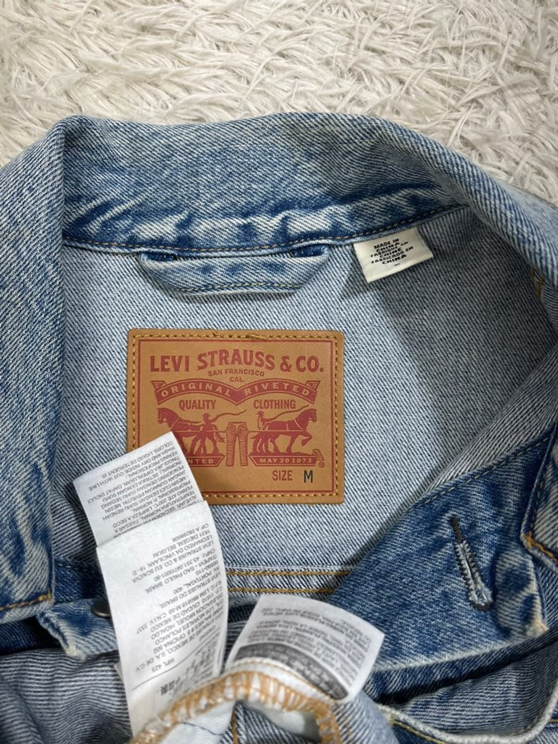 리바이스 데님 트러커 자켓/#2981 상품이미지6