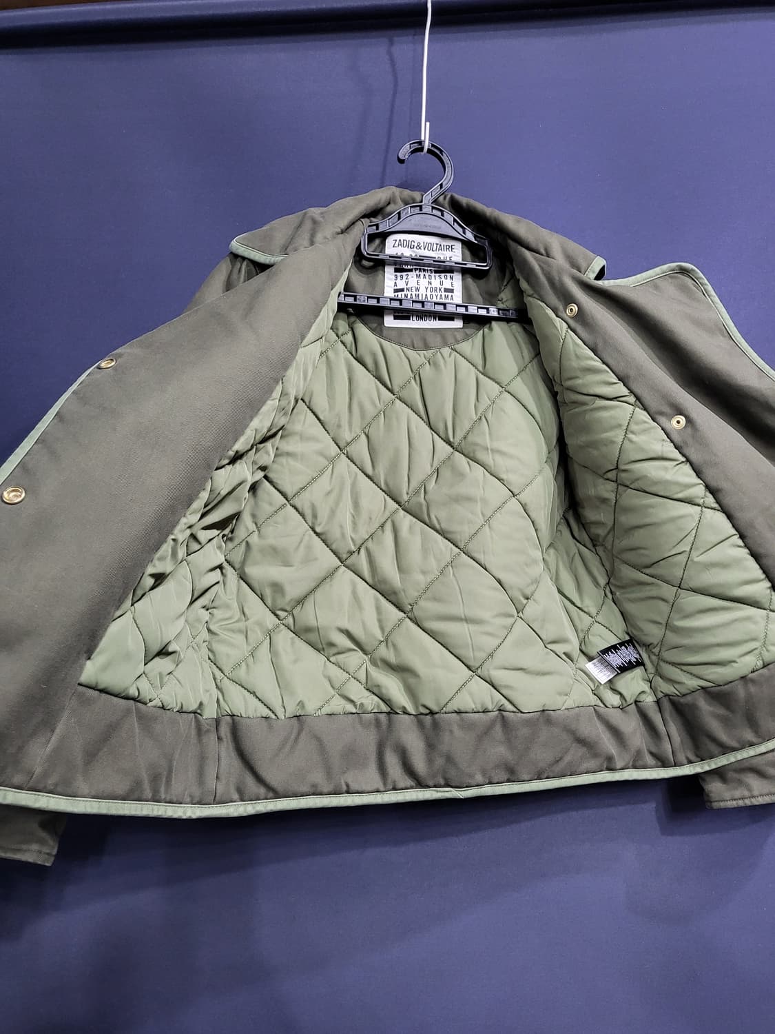 쟈딕앤볼테르 밀리터리 자켓 상품이미지4